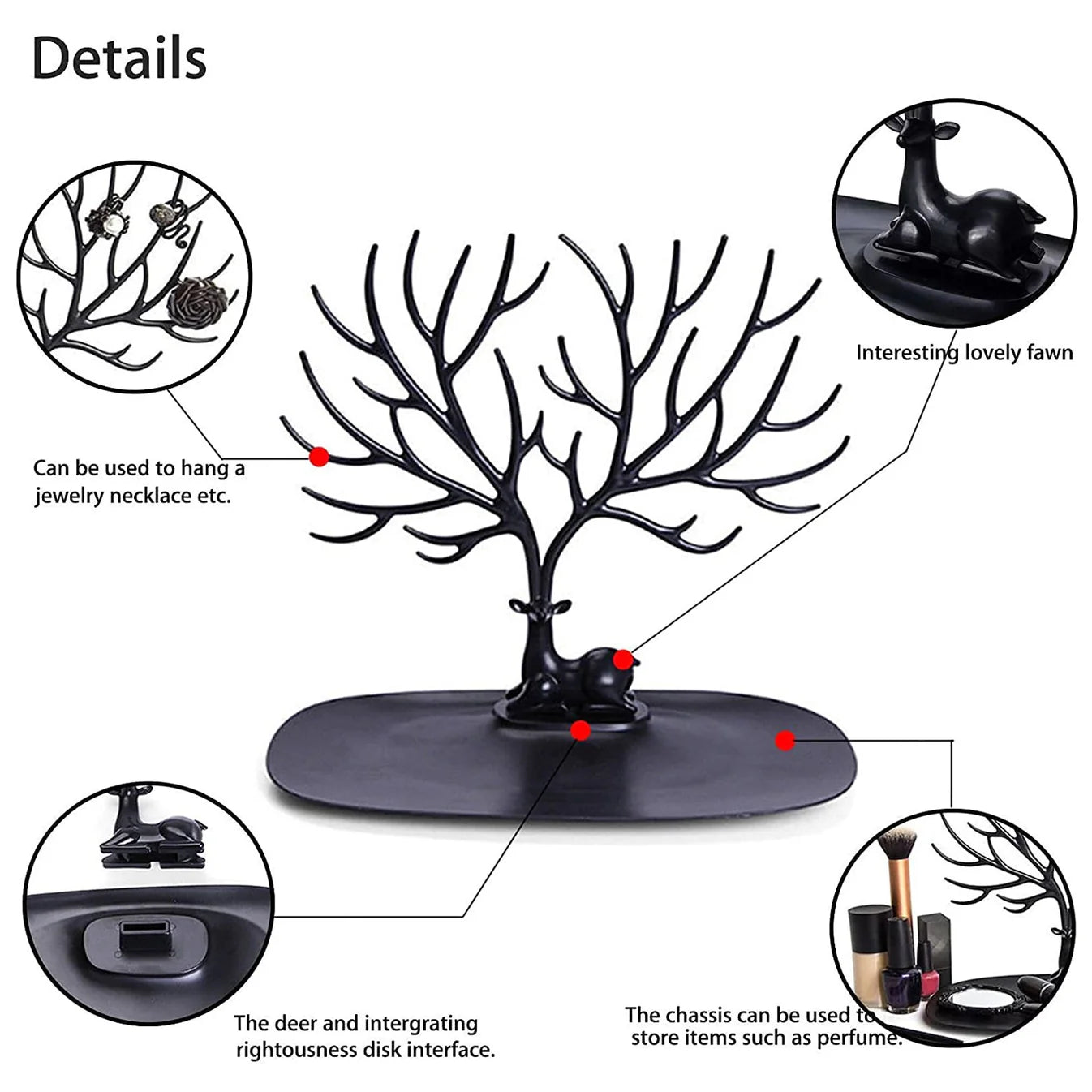 The Selene Jewellery Tree | Elegant Jewellery Organizer Tray