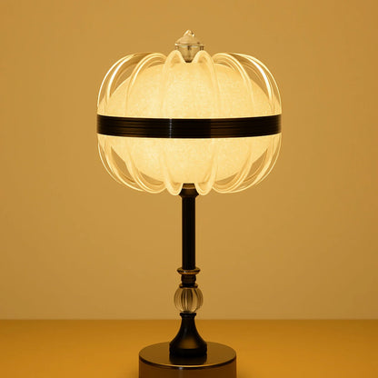 Luxury Bedside Lamp With Metal Stand For Living Room, Bedroom & Office Decoration