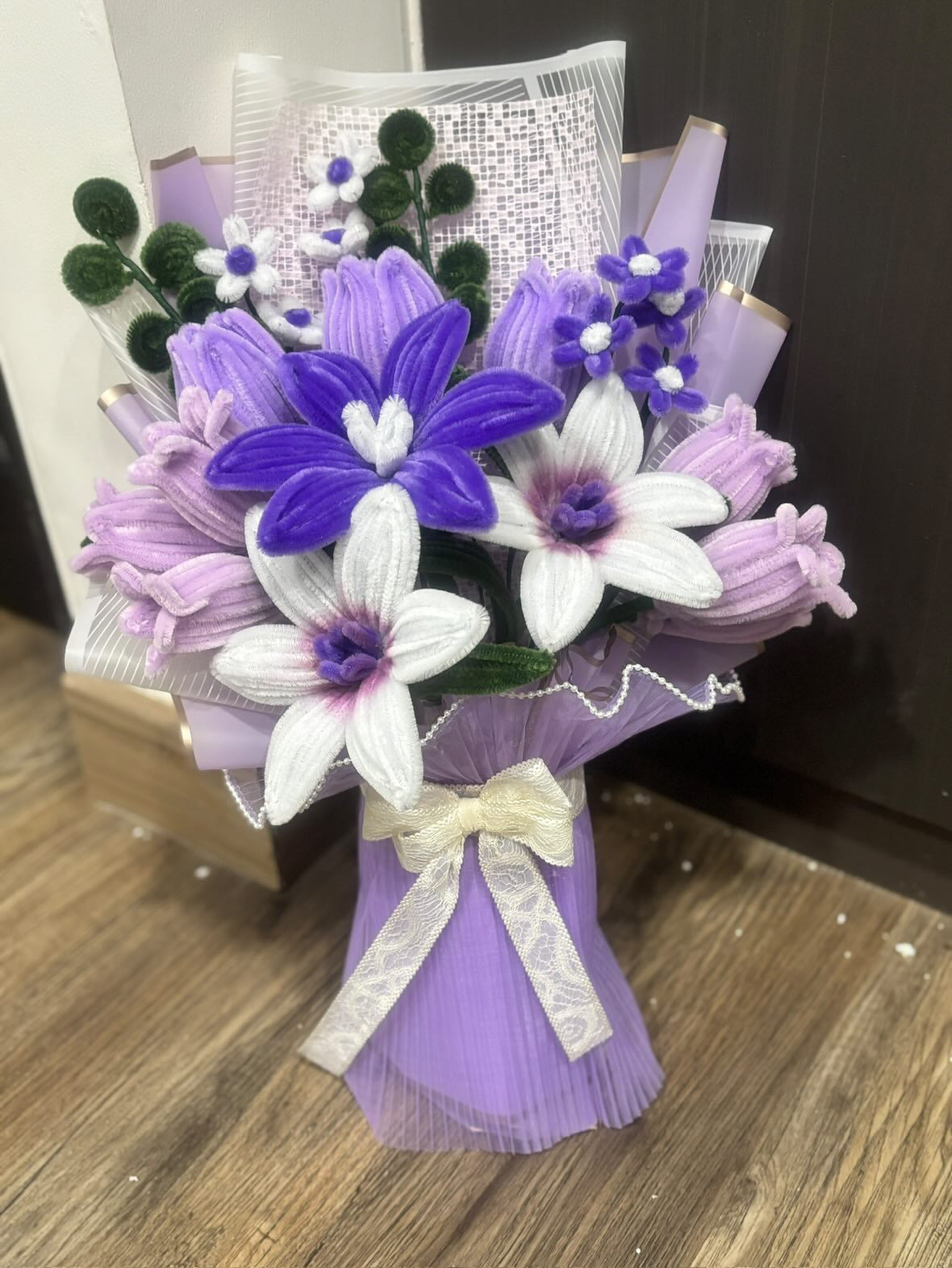 Selene Forever Flowers Crochet Bouquet | Everlasting & Handmade