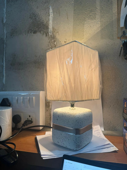 Modern Terrazzo Textured Table Lamp | The Luxurious Choice