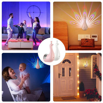 Radiant Peacock Night Light™