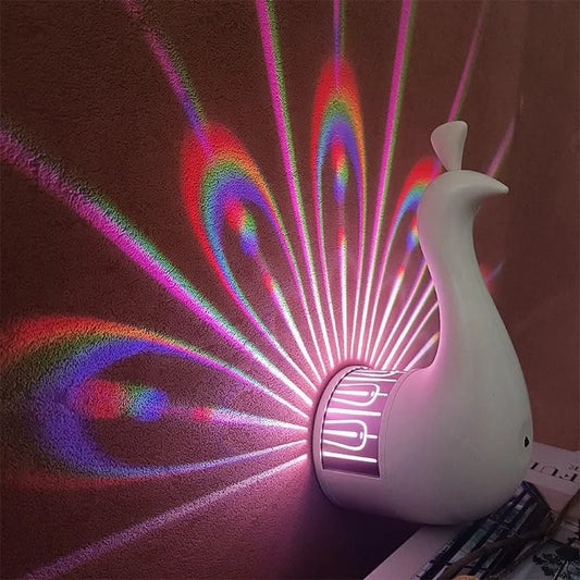 Radiant Peacock Night Lamp™