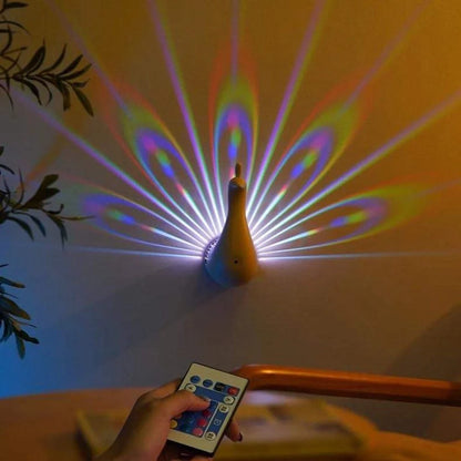 Radiant Peacock Night Light™