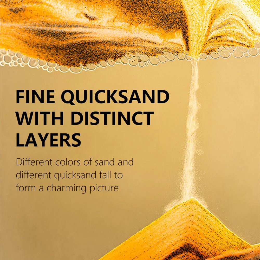 SAND ART ARTISTIC PAINTING | PERFECT FOR FOR WORKSPACE DESK, STUDY TABLE, AND RELAXATION ZONES